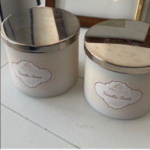 *NO BUNDLES* 2 White Barn 'Vanilla Bean' Candles